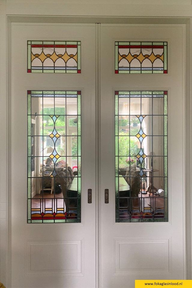 Beeldreferentie voor restaureren van glas-in-lood